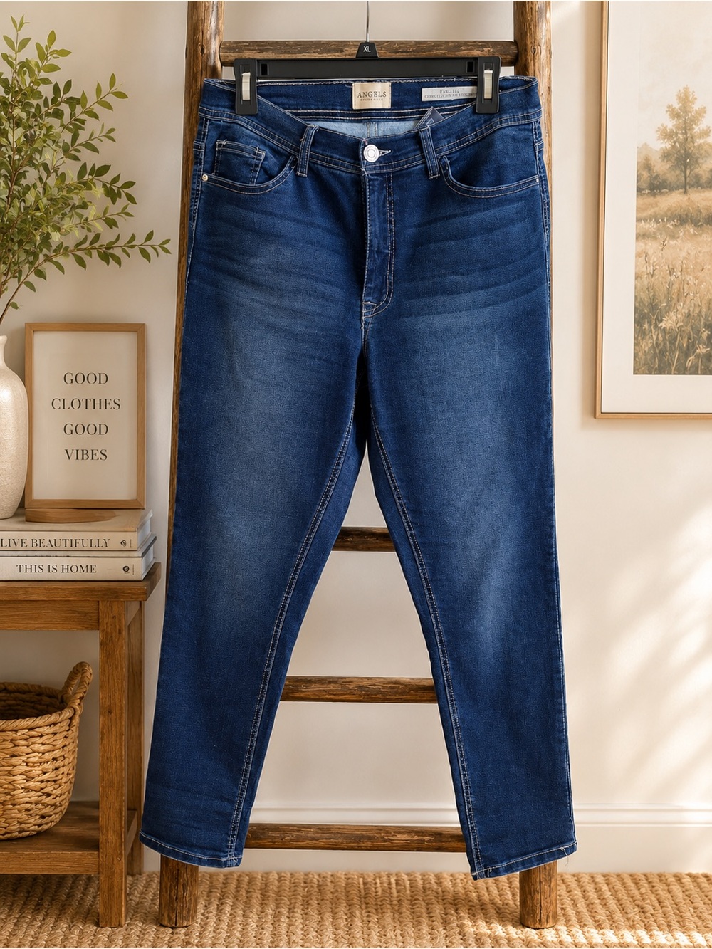 Angels Forever Young Everluxe Classic Convertible Skinny Jeans – Size 12/31
